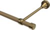 10153724-105195 Gardinenstange Metall 16 mm Ø PRIMUS - Lucan Gold matt / Messing Antik (ohne Ringe)