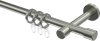 10162315-1039 Gardinenstange Edelstahl-Optik 16 mm Ø SINUX - Casa