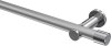 10193111-103312 Gardinenstange Metall 20 mm Ø PLATON - Santo Silbergrau / Chrom (ohne Ringe)