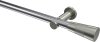 10193311-101239 Gardinenstange Metall 20 mm Ø PLATON - Tanara Chrom / Edelstahl-Optik (ohne Ringe)