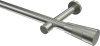 10193325-1039 Gardinenstange Edelstahl-Optik 20 mm Ø PRESTIGE - Tanara (ohne Ringe)