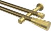 10193326-109538 Gardinenstange Metall 20 mm Ø 2-läufig PRESTIGE - Tanara Messing Antik / Messing-Optik (ohne Ringe)