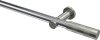 10193511-101239 Gardinenstange Metall 20 mm Ø PLATON - Mavell Chrom / Edelstahl-Optik (ohne Ringe)