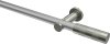 10193511-103339 Gardinenstange Metall 20 mm Ø PLATON - Mavell Silbergrau / Edelstahl-Optik (ohne Ringe)
