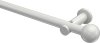 10193611-1032 Gardinenstange Metall 20 mm Ø PLATON - Luino Weiß (ohne Ringe)