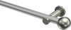 10193611-103339 Gardinenstange Metall 20 mm Ø PLATON - Luino Silbergrau / Edelstahl-Optik (ohne Ringe)