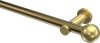 10193611-109538 Gardinenstange Metall 20 mm Ø PLATON - Luino Messing Antik / Messing-Optik (ohne Ringe)