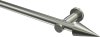 10193711-1039 Gardinenstange Edelstahl-Optik 20 mm Ø PLATON - Savio (ohne Ringe)