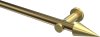 10193711-109538 Gardinenstange Metall 20 mm Ø PLATON - Savio Messing Antik / Messing-Optik (ohne Ringe)