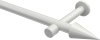 10193725-1032 Gardinenstange Metall 20 mm Ø PRESTIGE - Savio Weiß (ohne Ringe)