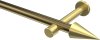 10193725-109538 Gardinenstange Metall 20 mm Ø PRESTIGE - Savio Messing Antik / Messing-Optik (ohne Ringe)