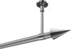 10193733-103312 Gardinenstange Metall 20 mm Ø SONETTE - Savio Silbergrau / Chrom (ohne Ringe)