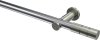 10193811-101239 Gardinenstange Metall 20 mm Ø PLATON - Elanto Chrom / Edelstahl-Optik (ohne Ringe)
