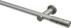 10193811-103339 Gardinenstange Metall 20 mm Ø PLATON - Elanto Silbergrau / Edelstahl-Optik (ohne Ringe)
