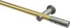 10193811-103839 Gardinenstange Messing-Optik / Edelstahl-Optik 20 mm Ø PLATON - Elanto (ohne Ringe)