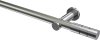 10193811-103912 Gardinenstange Metall 20 mm Ø PLATON - Elanto Edelstahl-Optik / Chrom (ohne Ringe)
