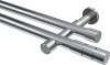 10193826-1012 Gardinenstange Metall 20 mm Ø 2-läufig PRESTIGE - Elanto Chrom (ohne Ringe)