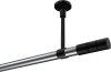 10193833-101229 Gardinenstange Metall 20 mm Ø SONETTE - Elanto Chrom / Schwarz (ohne Ringe)