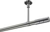 10193833-XX3912 Gardinenstange Metall 20 mm Ø SONETTE - Elanto Edelstahl-Optik / Chrom (ohne Ringe)