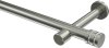 10194125-1039 Gardinenstange Edelstahl-Optik 20 mm Ø PRESTIGE - Estana (ohne Ringe)