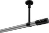10194233-103329 Gardinenstange Metall 20 mm Ø SONETTE - Zoena Silbergrau / Schwarz (ohne Ringe)