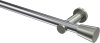 10194611-101239 Gardinenstange Metall 20 mm Ø PLATON - Sitra Chrom / Edelstahl-Optik (ohne Ringe)