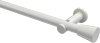 10194611-1032 Gardinenstange Metall 20 mm Ø PLATON - Sitra Weiß (ohne Ringe)