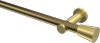 10194611-109538 Gardinenstange Metall 20 mm Ø PLATON - Sitra Messing Antik / Messing-Optik (ohne Ringe)