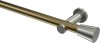10194611-109539 Gardinenstange Metall 20 mm Ø PLATON - Sitra Messing Antik / Edelstahl-Optik (ohne Ringe)