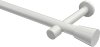 10194625-1032 Gardinenstange Metall 20 mm Ø PRESTIGE - Sitra Weiß (ohne Ringe)