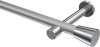 10194625-103312 Gardinenstange Metall 20 mm Ø PRESTIGE - Sitra Silbergrau / Chrom (ohne Ringe)