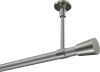 10194633-103339 Gardinenstange Metall 20 mm Ø SONETTE - Sitra Silbergrau / Edelstahl-Optik (ohne Ringe)