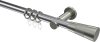 10203311-101239 Gardinenstange Metall 20 mm Ø PLATON - Tanara Chrom / Edelstahl-Optik