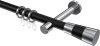 10203325-XX2912 Gardinenstange Metall 20 mm Ø PRESTIGE - Tanara Schwarz / Chrom