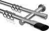10203412-10121229 Gardinenstange Metall 20 mm Ø 2-läufig PLATON - Verano Chrom