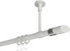 10203433-XX32 Gardinenstange Metall 20 mm Ø SONETTE - Verano Weiß