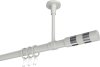 10203533-1032 Gardinenstange Metall 20 mm Ø SONETTE - Mavell Weiß
