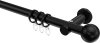 10203611-1029 Gardinenstange Metall 20 mm Ø PLATON - Luino Schwarz