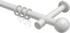 10203625-1032 Gardinenstange Metall 20 mm Ø PRESTIGE - Luino Weiß