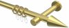 10203725-XX38 Gardinenstange Messing-Optik 20 mm Ø PRESTIGE - Savio