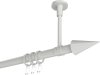 10203733-XX32 Gardinenstange Metall 20 mm Ø SONETTE - Savio Weiß