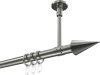 10203733-XX39 Gardinenstange Edelstahl-Optik 20 mm Ø SONETTE - Savio