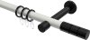 10203825-103229 Gardinenstange Metall 20 mm Ø PRESTIGE - Elanto Weiß / Schwarz