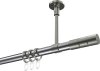 10203833-XX1239 Gardinenstange Metall 20 mm Ø SONETTE - Elanto Chrom / Edelstahl-Optik