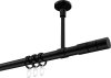 10203833-1029 Gardinenstange Metall 20 mm Ø SONETTE - Elanto Schwarz