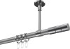 10203833-103312 Gardinenstange Metall 20 mm Ø SONETTE - Elanto Silbergrau / Chrom