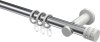 10204111-XX1232 Gardinenstange Metall 20 mm Ø PLATON - Estana Chrom / Weiß