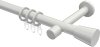 10204625-1032 Gardinenstange Metall 20 mm Ø PRESTIGE - Sitra Weiß