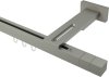 10212140-1055 Innenlauf Gardinenstange Aluminium / Metall eckig 20x20 mm QUADLINE (Multi) - Cubes Satin-Silber