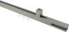 10212237-1055 Innenlauf Gardinenstange Deckenmontage Aluminium / Metall eckig 20x20 mm QUADLINE - Diapo Satin-Silber